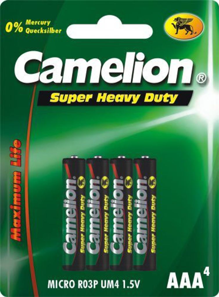 Camelion | AAA/LR03 | Batterie Super Power | 4 pezzi | Immagine del prodotto 