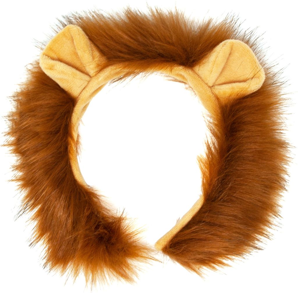 Oblique Unique Haarreifen Löwe mit Ohren und Mähne Löwen Produktbild 
