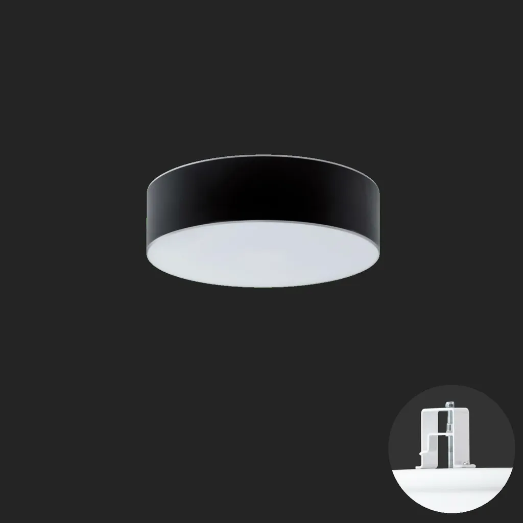 Plafonnier LED Anti-Panne 3h Secours IP44 pour Zones Humides Eris CV2