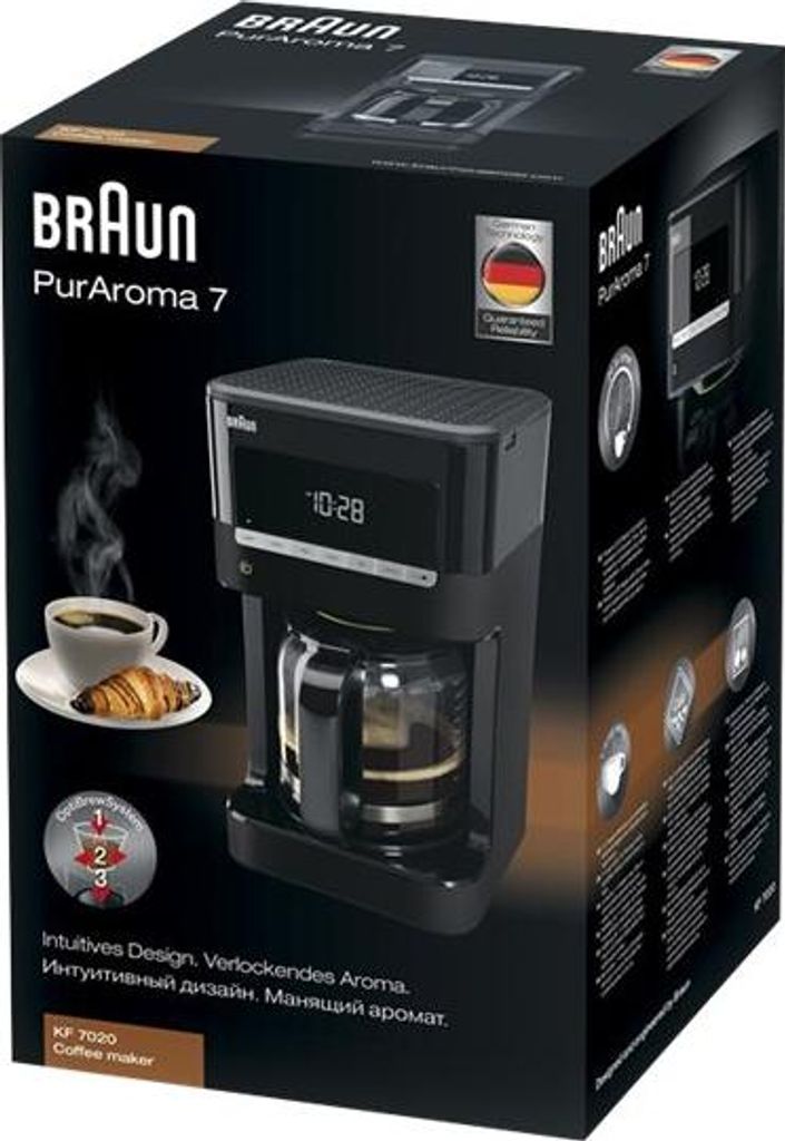 BRAUN PurAroma 7 KF 7020 Kaffeemaschine schwarz Produktbild 
