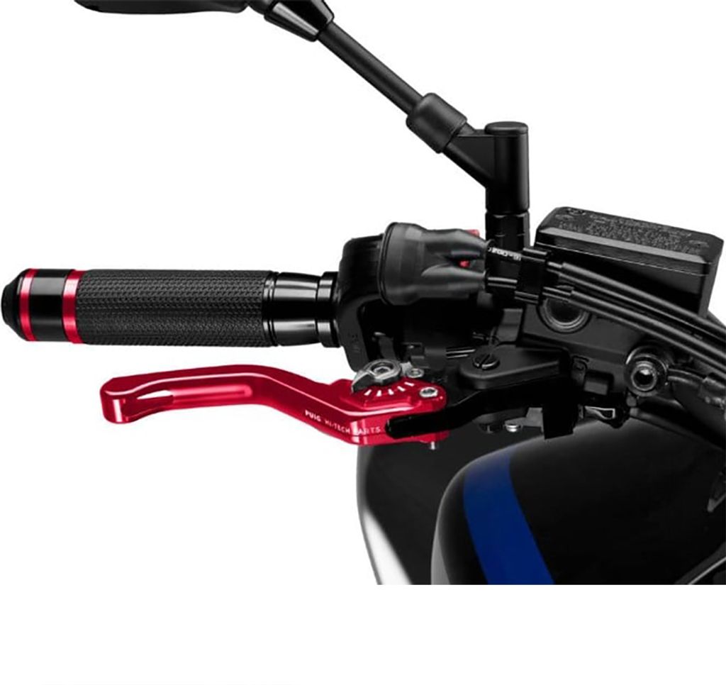 PUIG 130RP Hebel 3.0. passend fuer KAWASAKI KLE500 Silber