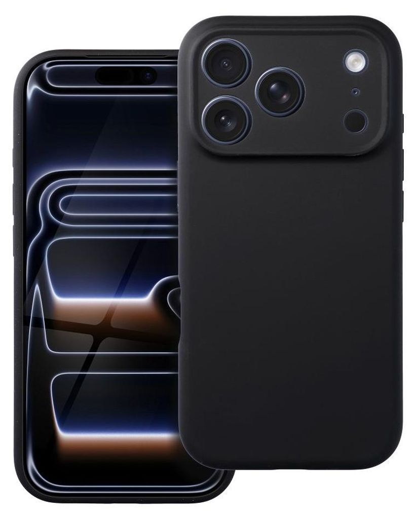 Case passend für iPhone 16e (SE4 2025) / 17e Forcell F-Protect Rubber Premium kompatibel mit MagSafe black