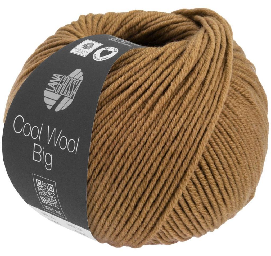 Lana Grossa - Cool Wool Big Melange 1623 karamell meliert Produktbild 