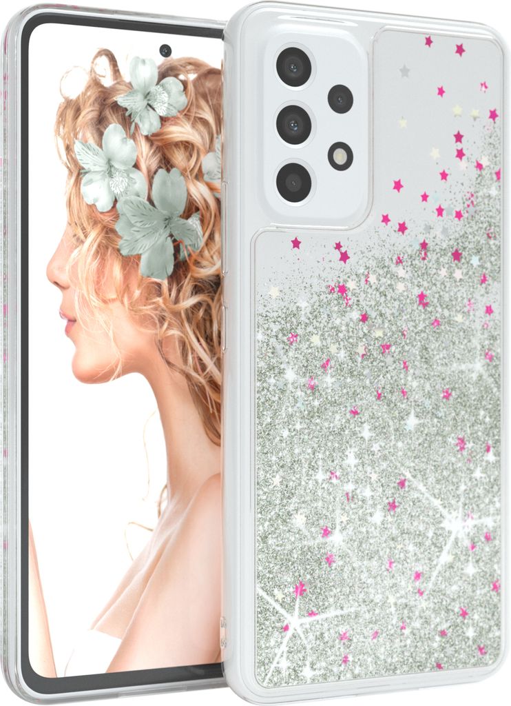 EAZY CASE - Glitzer Hülle kompatibel mit  Samsung Galaxy Produktbild 