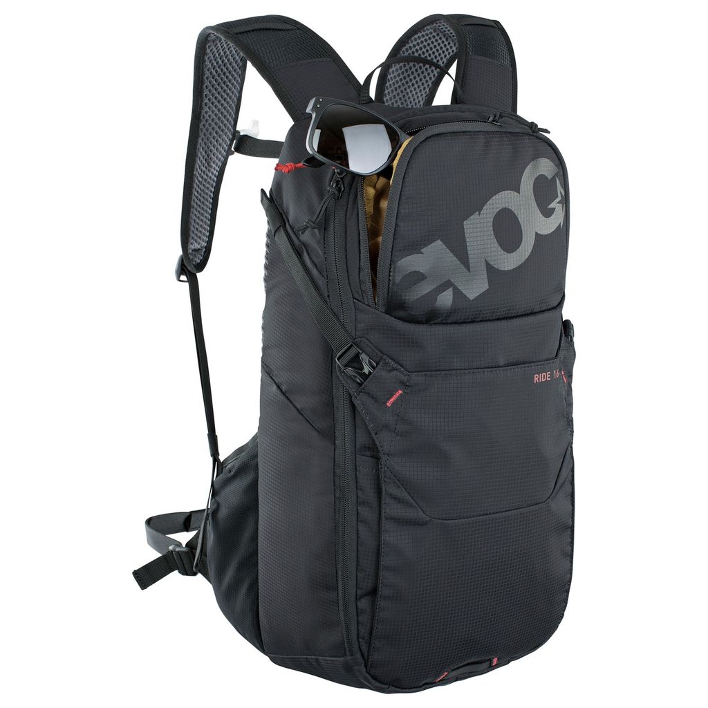EVOC Ride 16L Rucksack Radsport Rucksack Schwarz
