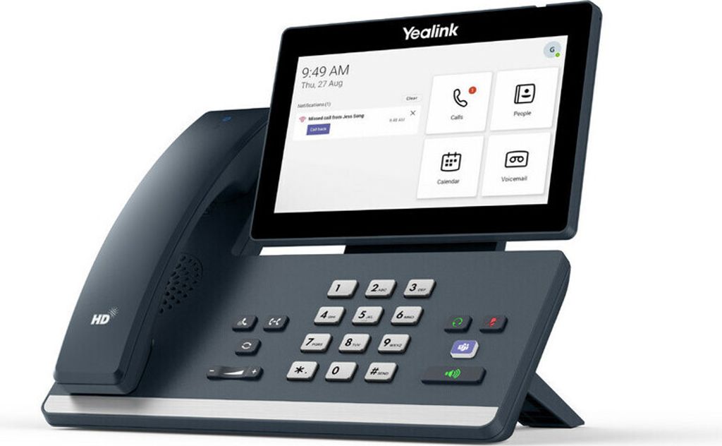 Yealink BTH58 Telefonhörer DECT-Telefon-Mobilteil Grau Produktbild 6