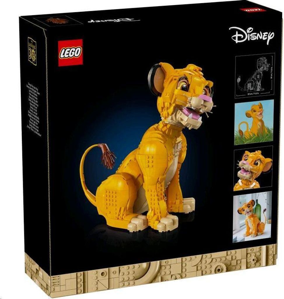 LEGO® Disney Classic 43247 Simba, młody Król Lew Zdjęcie produktu 