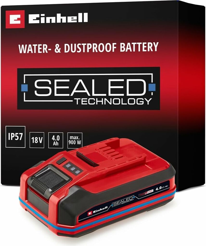 Original Einhell 18V 4,0 Ah SEALED Power X-Change PLUS (18 Produktbild 