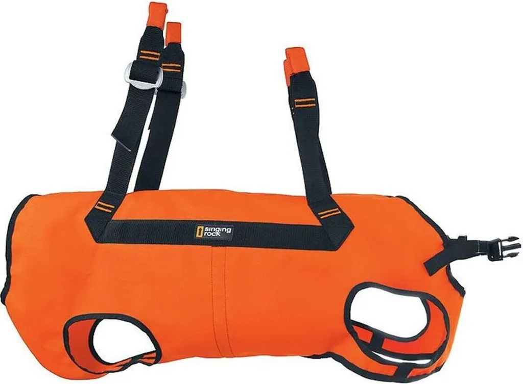 Singing Rock Laika ceinture de transport orange pour chien de sauvetage