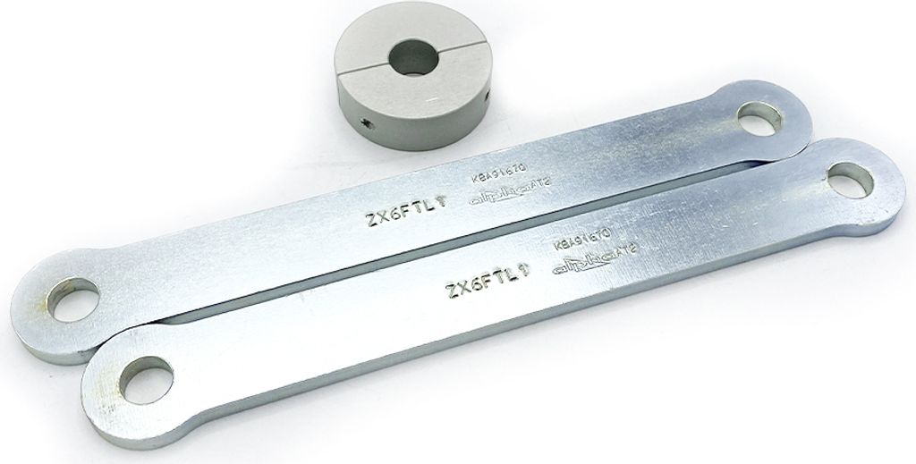 alpha Technik Tieferlegungssatz 30mm für Kawasaki ZX6R; Typ ZX600R; Modelljahr 2009-