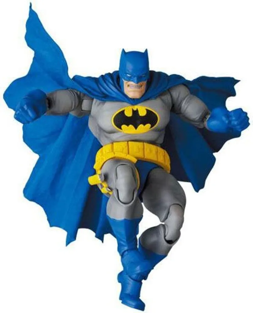 Set de 2 Figurines de Collection Batman et Robin MAFEX Version Bleue DC - 3