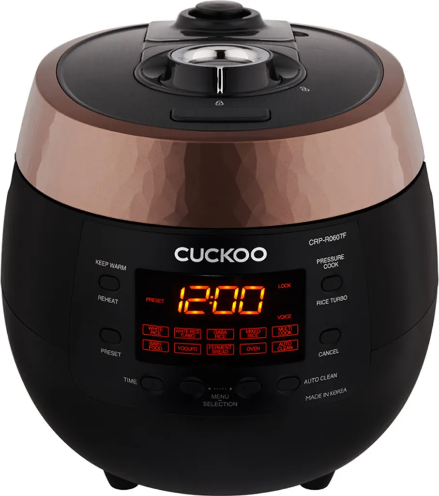 Cuckoo CRP-R0607F Cuiseur à Riz Automatique 1,08L pour la Famille