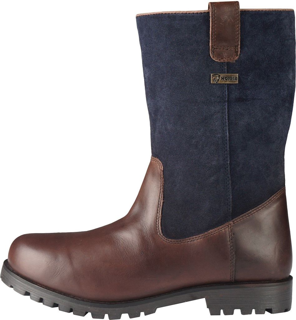 Horka Leder Outdoor Stiefel Cornwall Blau - Größe 40