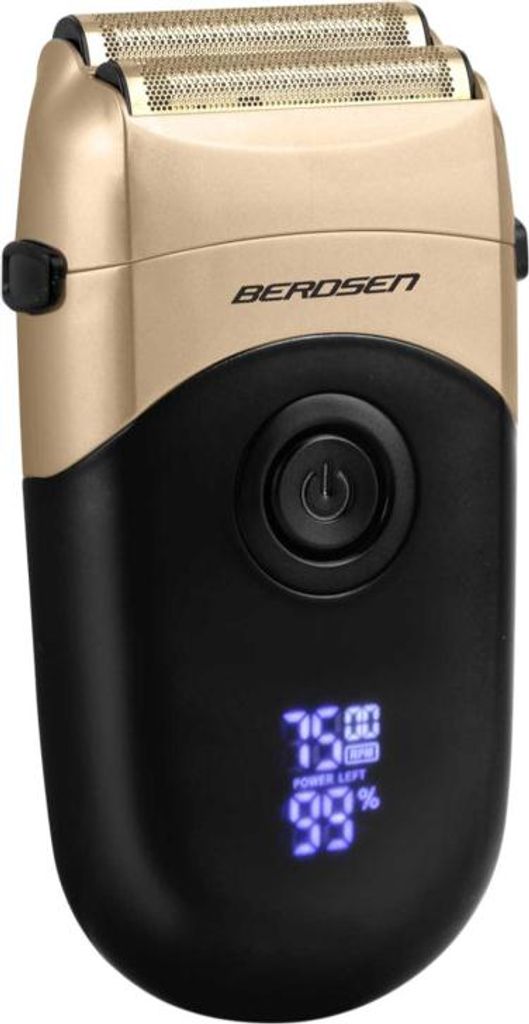 Rasoir Berdsen BD-266 avec grille noire et dorée Image du produit 