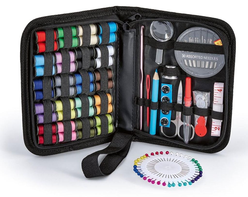 Set da cucito EASYmaxx, completo di 129 pezzi, confezionato Immagine del prodotto 