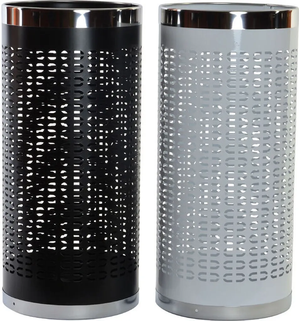 Porte-parapluie pour Ranger vos Parapluies - Lot de 2 DKD Home Decor Acier