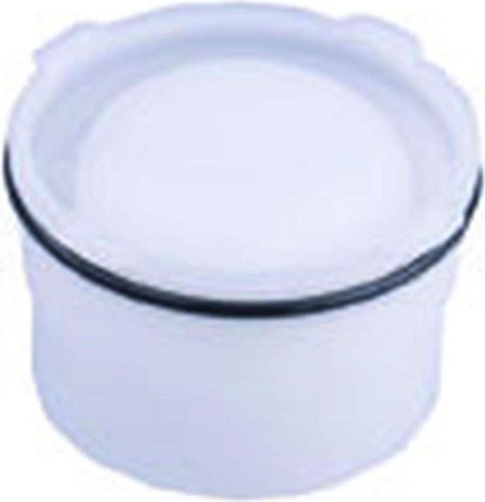 A close-up, isolated shot of a white plumbing component with a black rubber seal.