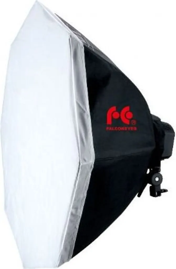 Falcon Eyes LHD-B655FSS Kit d'Éclairage Continu 6x55W avec Octabox 120cm