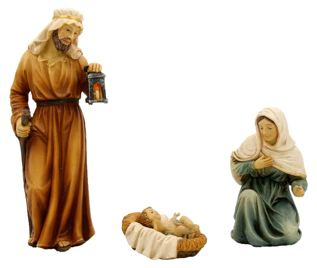 Orientalische Krippenfigur Heilige Familie