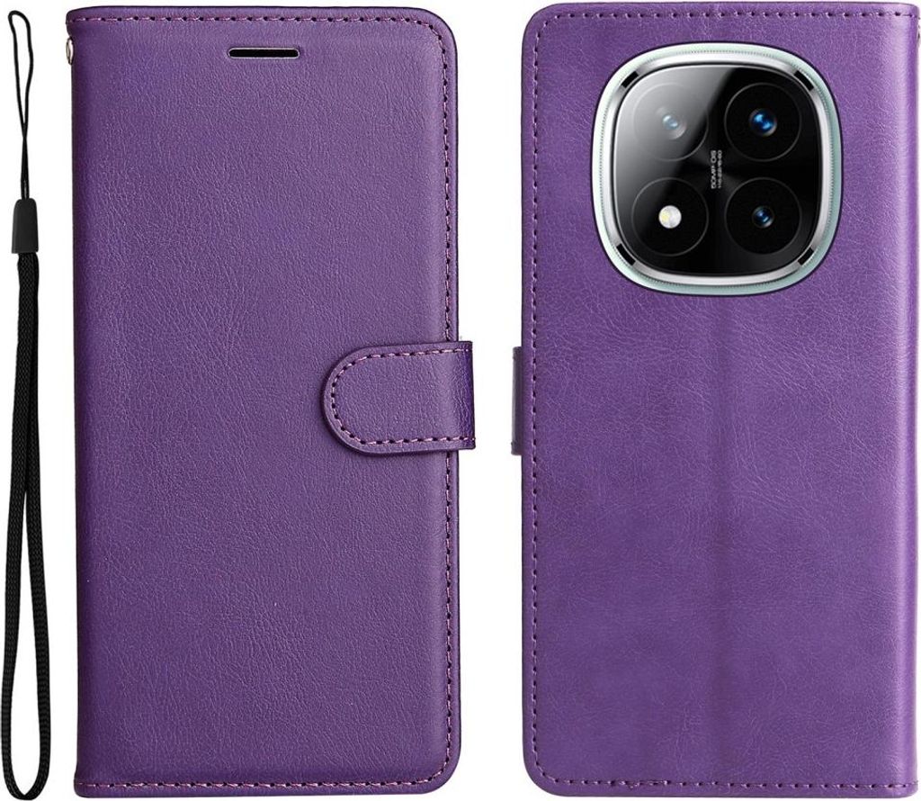 Xiaomi Redmi Note 14 Pro 5G / Pro+ / Poco X7 Hülle - Coverup Klapphülle - Violett