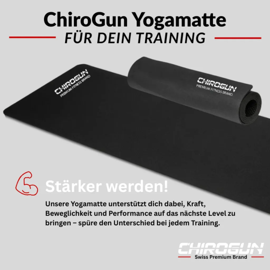 Fini les douleurs aux genoux avec le tapis CHIROGUN doux et durable