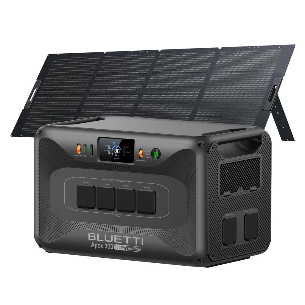 Generador solar BLUETTI Apex 300 con panel solar de 350W, Imagen del producto 