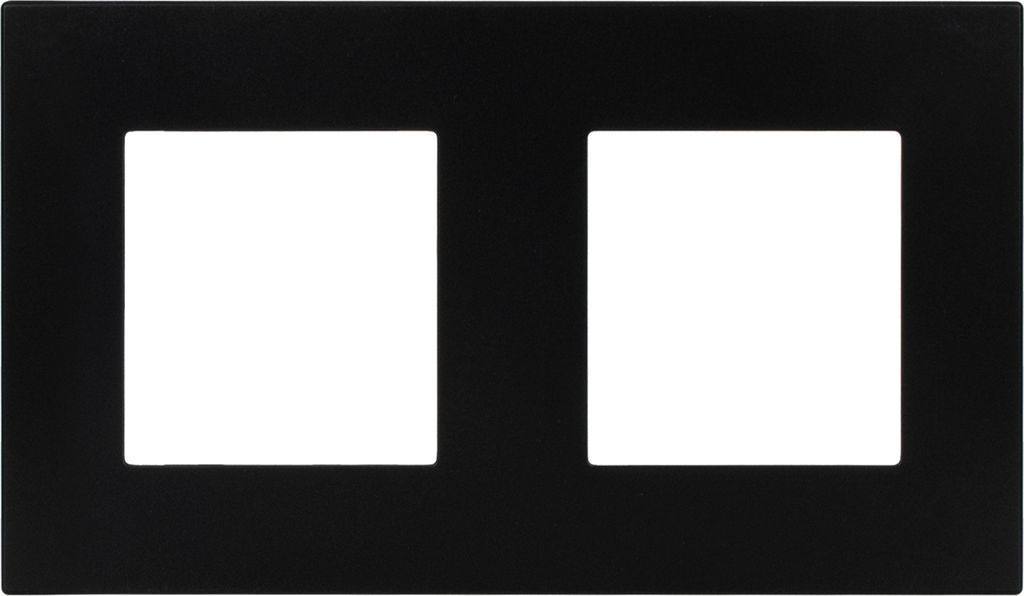 PVC-Rahmen BLACK 2-polig für RTX SH-System Produktbild 