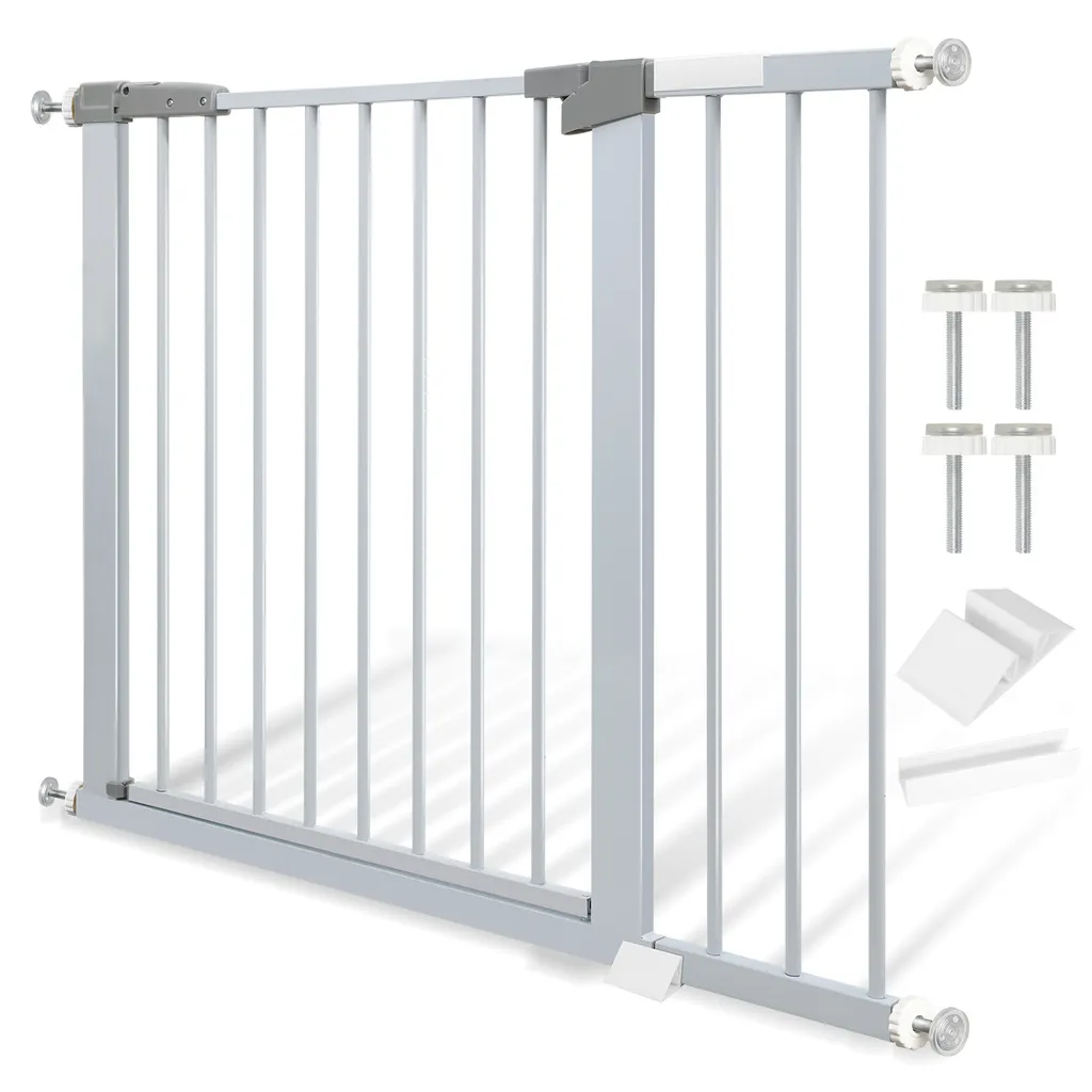 Barrière de sécurité Jopassy 97-104 cm sans perçage pour chien et chat