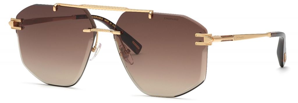 Chopard SCHL23 Oro rose' lucido 64/15/145 Herren Sonnenbrillen