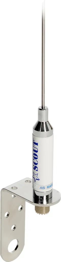 Antenne AIS pour voilier Scout KM-30A en acier inox 90 cm gain 3 dB
