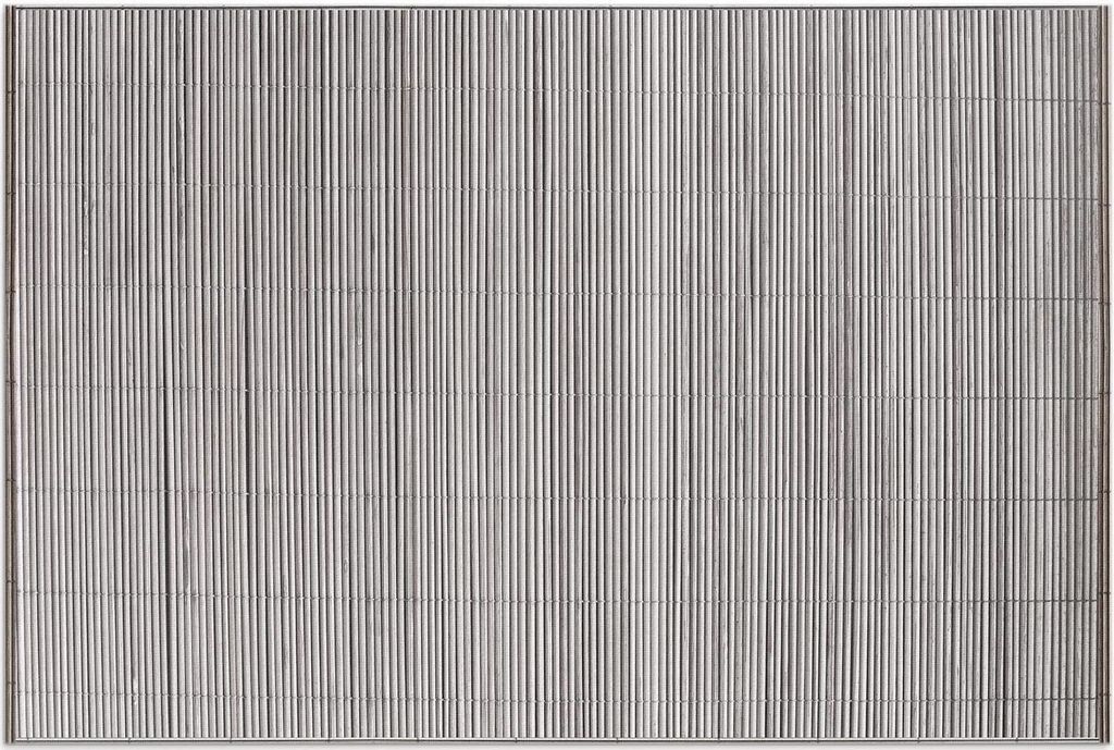 Bambusmatte aus Holz, Boho-Stil – Vinylteppich – 140x210 cm – Outdoor Teppich – Terrasse – Wetterfest – Modern