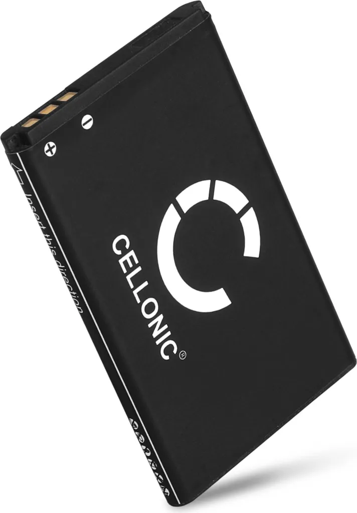 CELLONIC, Batteria per Fotocamera, compatibile con Praktica BL-4C, CDV 1.0 Autocamera, Vivitar (3.7V, 900mAh)