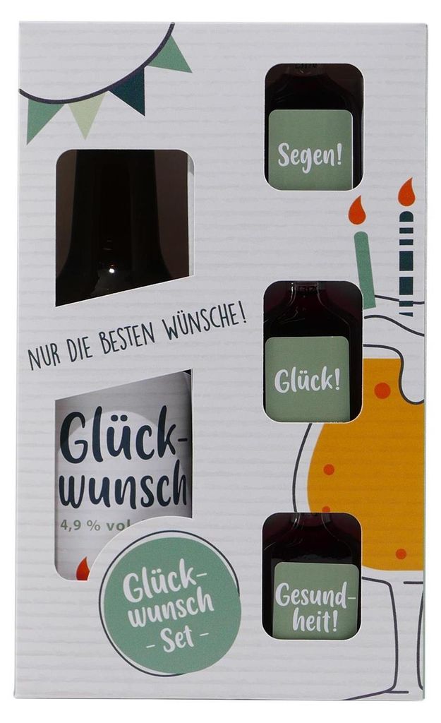 Geschenkverpackung "Glückwunsch" EINWEG Produktbild 