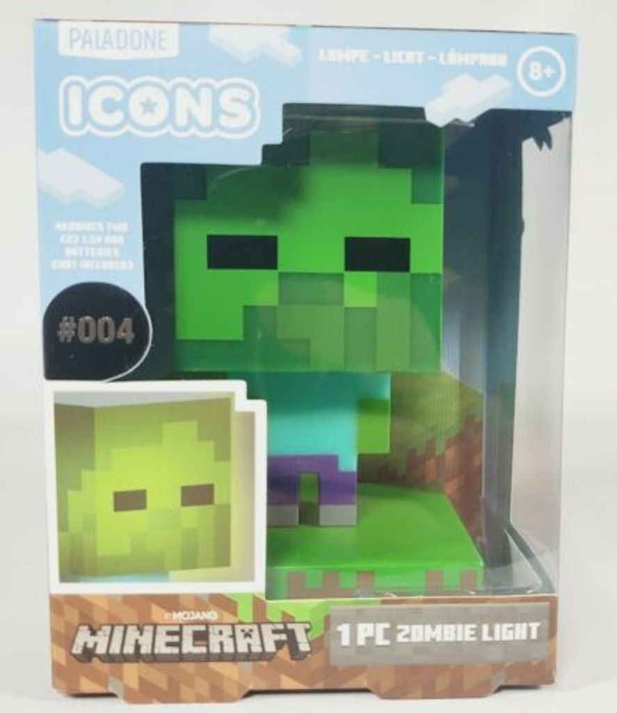 Zombie ikona lampy Minecraft Obrázok produktu 20