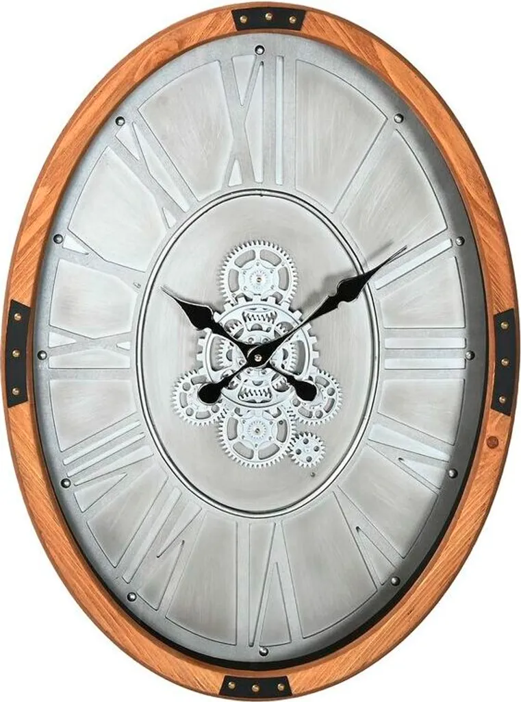 Horloge murale de salon grand format pour habiller un grand mur