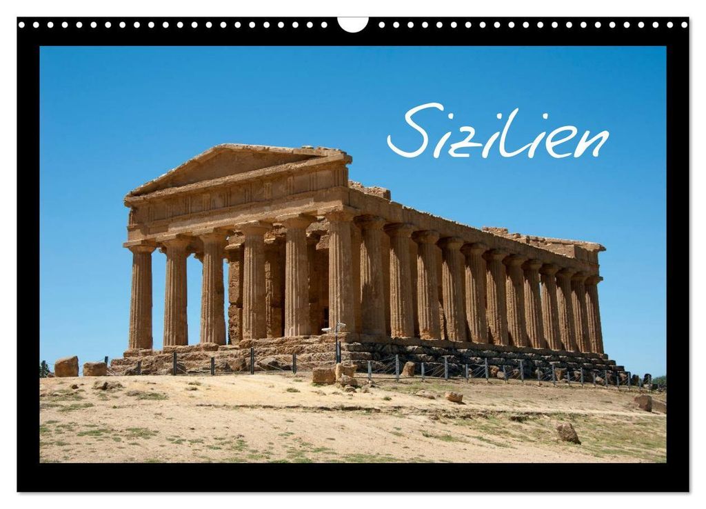 Sizilien (Wandkalender 2027 DIN A3 quer), CALVENDO Monatskalender