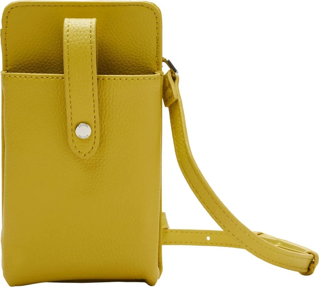 s.Oliver Borsa Smartphone Tracolla Gialla - Ideale per Viaggi