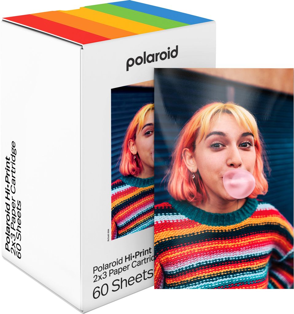 Polaroid 6356, 5,4 x 8,6 cm, 2x3 inch, 60 vellen, Polaroid Productafbeelding 