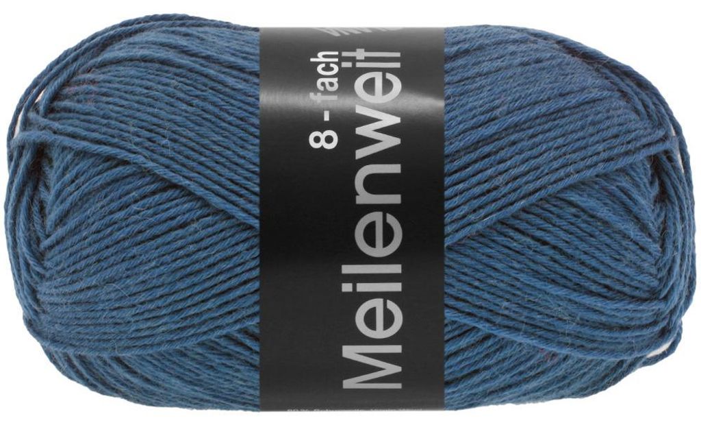 Lana Grossa - Meilenweit 8-fach 150g 9614 jeans Produktbild 