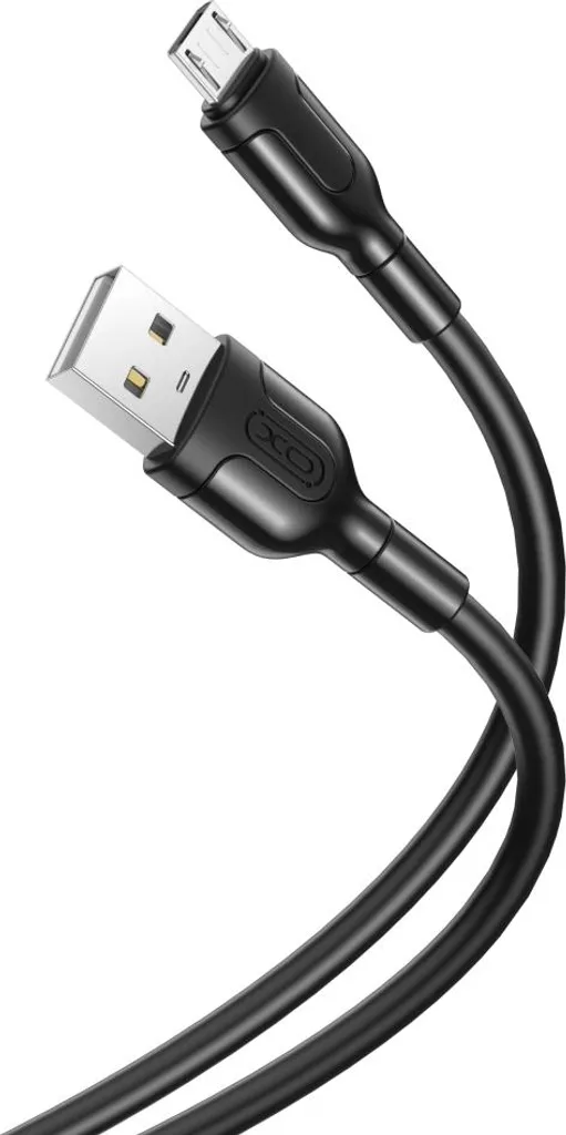 Cavo Dati XO NB212 USB a Micro-USB 2.1A 1m Nero - Qualità Premium