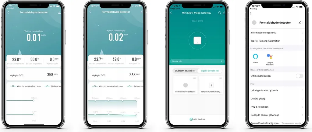 Éviter la Pollution Intérieure : Capteur CO2 et COV Tuya Zigbee Connecté - 10