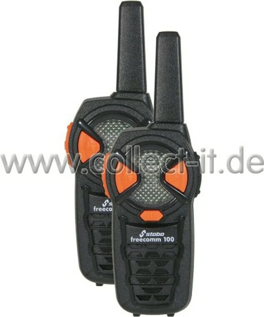 Walkie-talkie PMR446 stabo freecomm 100 avec portée de 5 km