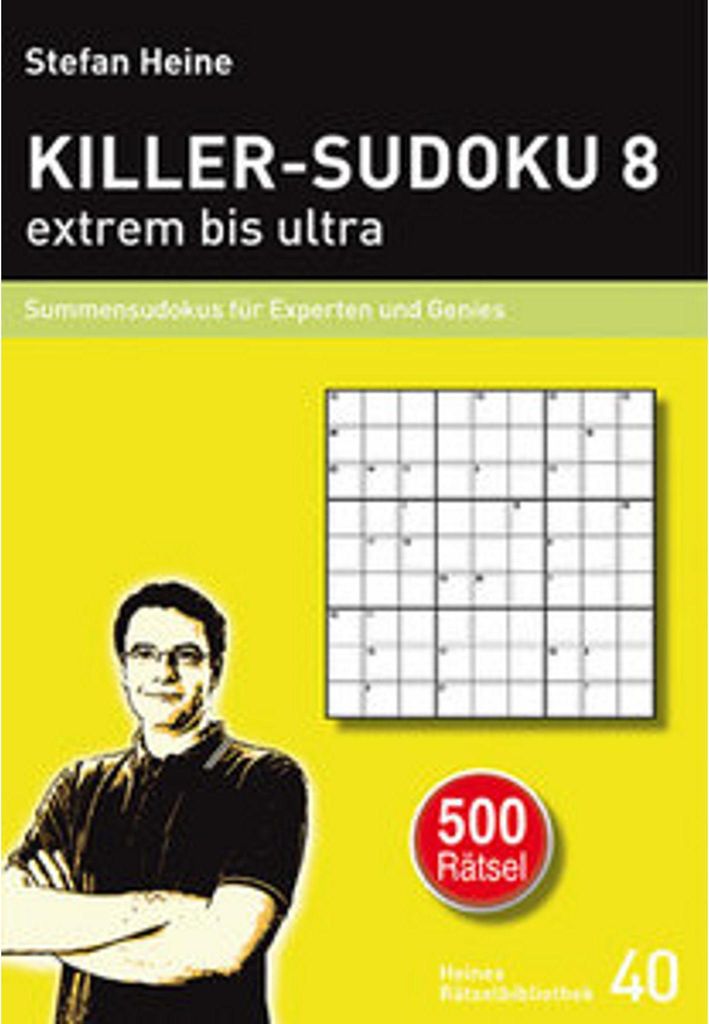 KILLER-SUDOKU 8 - extrem bis ultra Image du produit 