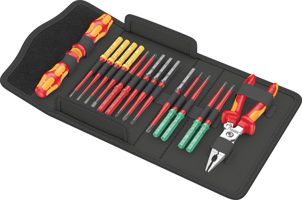 Wera 05006612001, 200 mm, 120 mm, 80 mm, 650 g, 17 Stück(e) Image du produit 