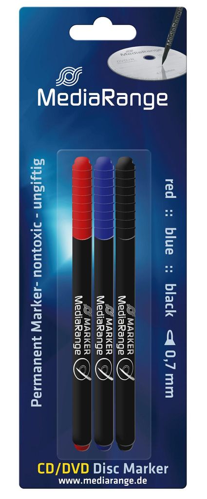 MediaRange CD-marker 3pcs, MR701