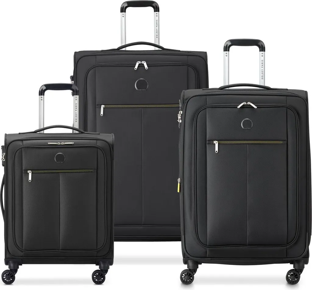 DELSEY PARIS Pin Up 6 Valise de Voyage Extensible 79 cm Noir 4 Roues