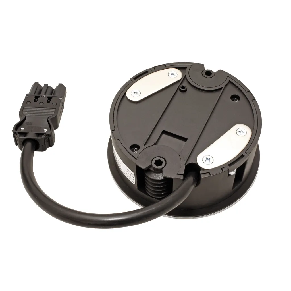 Chargeur USB et Prise TWIST Bachmann Chrome Mat Design Extra-Plat - 5