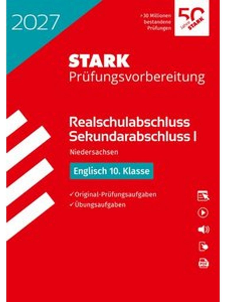 STARK Englisch - Realschulabschluss 2027 Niedersachsen - Immagine del prodotto 