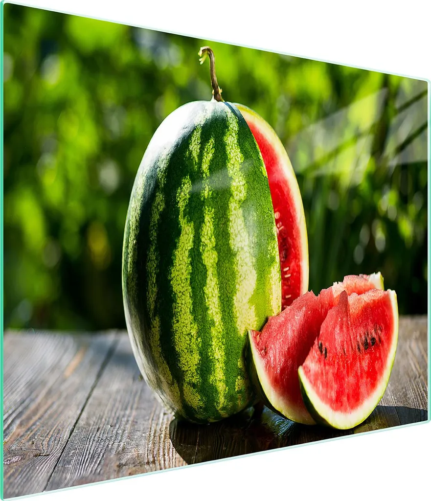 Tagliere in Vetro 52x30 Anguria | Protezione Piano Cottura Elegante