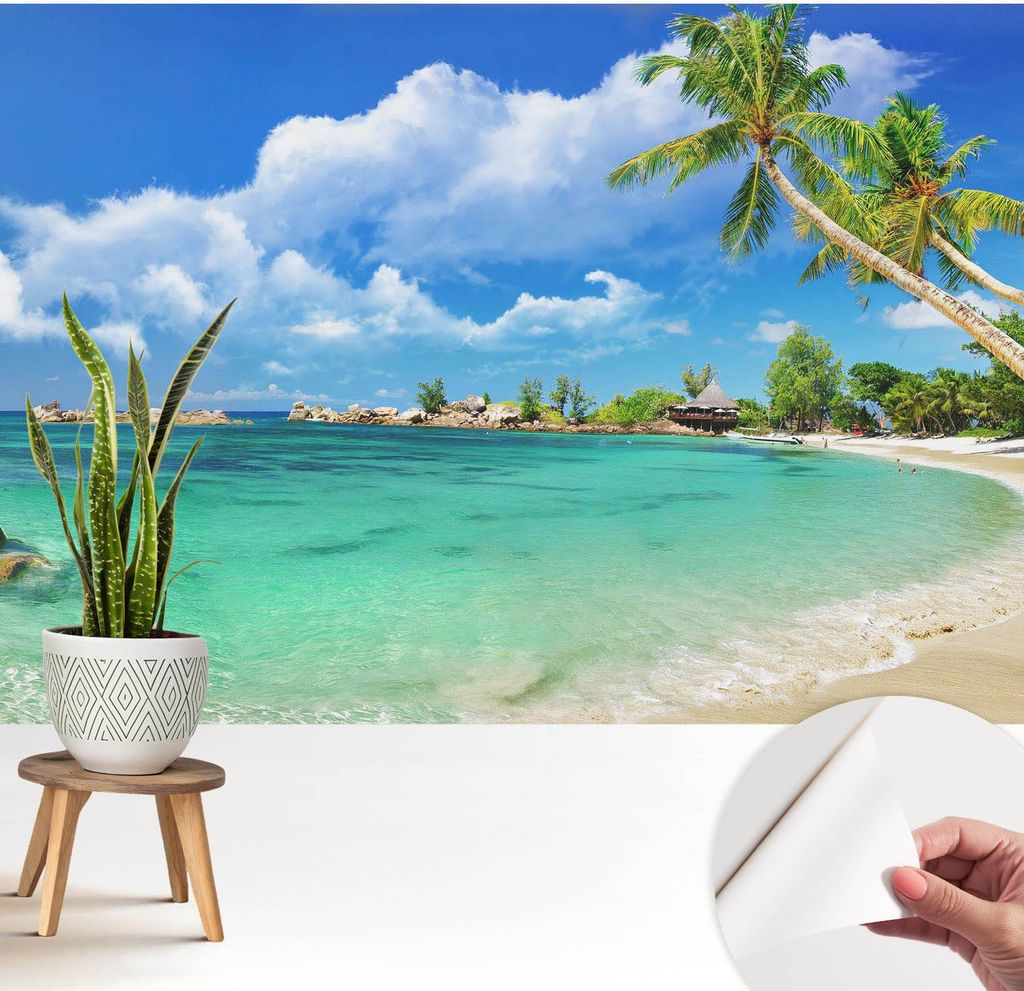 Fototapete selbstklebend - 208x146 cm - Tapete - Wandtapete - Wandbilder - Klebefolie - Dekofolie - Tapete Folie - Wand - Dekoration - Wohnzimmer -...